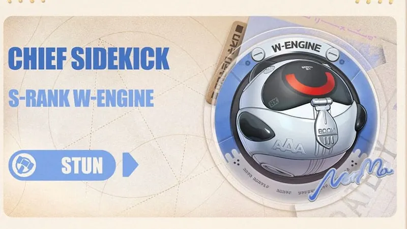 Official key art for the Chief Sidekick Signal Search channel