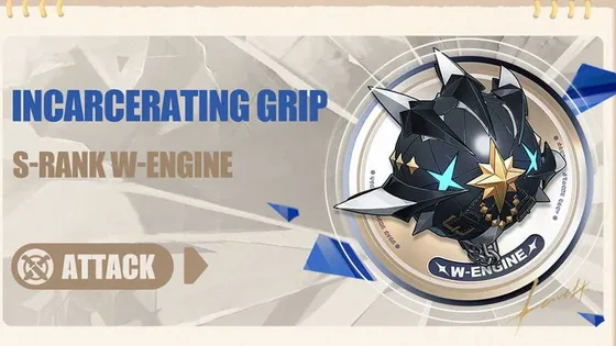 Official key art for the Incarcerating Grip W-Engine