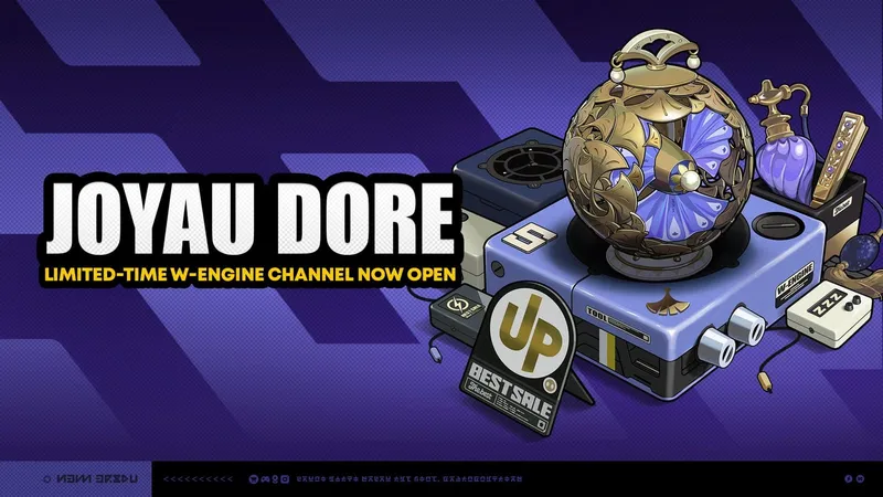 Official key art for the Joyau Dore Signal Search channel